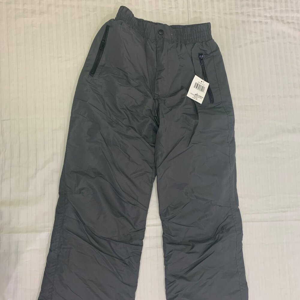 🍎🍎🍎 NWT SPORTCASTER BOYS SNOW SKI PANTS SIZE YOUTH S 7-8 🍎🍎🍎